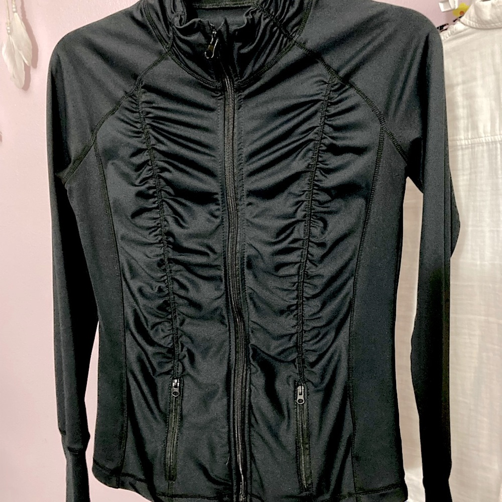 90 Degree long sleeve black jacket